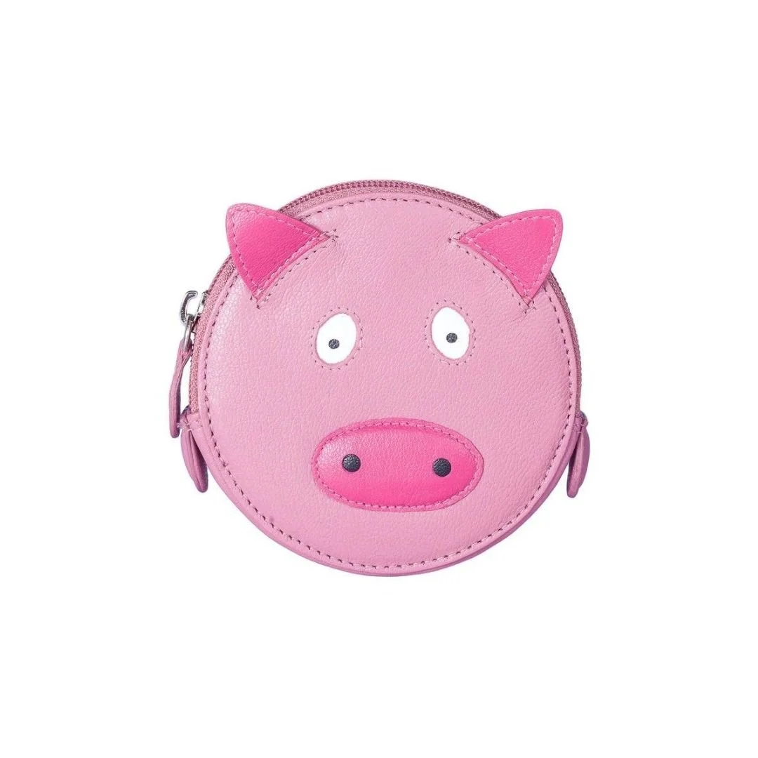 Pinky Round Coin Purse House No. 35